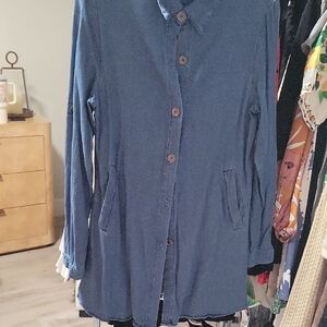 Coco + Carmen Blue Mini Dress